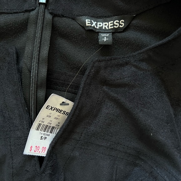 Fringe black dress from express - Picture 2 of 3